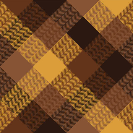 Bold tartan design, minimalist pixelated geometric texture for fabric plaid, picnic tablecloths, or oilcloth. Classic retro-style blanket and stylish scarf depicted in vector illustration.のイラスト素材