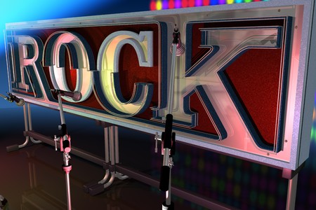 abstract rock background musical stageの写真素材