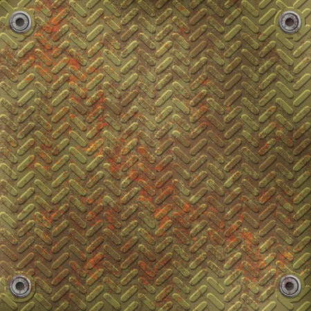 abstract grunge background of green rusty metall plateのイラスト素材