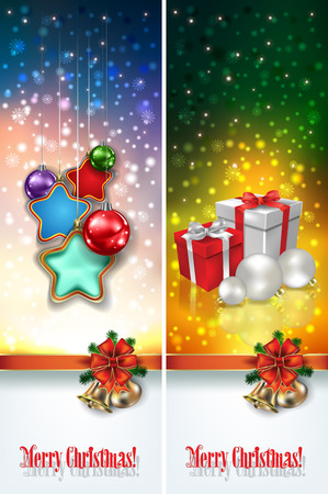 abstract celebration greetings with Christmas illustrative elementsのイラスト素材