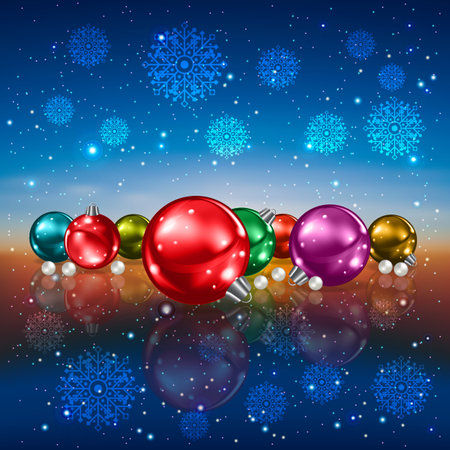 Christmas greeting card design.のイラスト素材