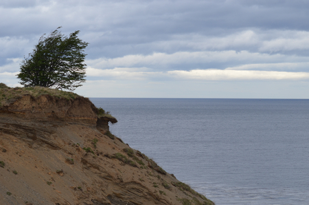 Cliff erosionの写真素材