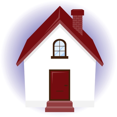 the detailed icon of the vector house for your homepageのイラスト素材