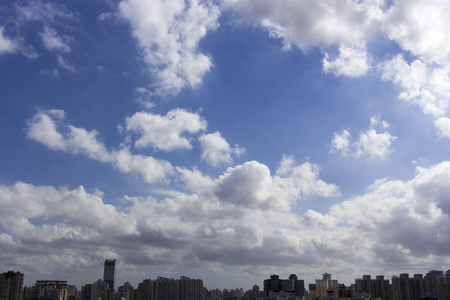 View of a skylineの写真素材