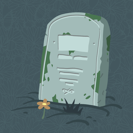 Vector tombs icons for web page backgrounds, postcards, greeting cards, invitations, pattern fills, surface textures.の写真素材