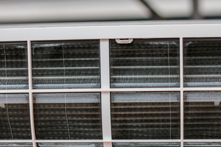 Air conditioner in the air conditioner. Air conditioner filter.