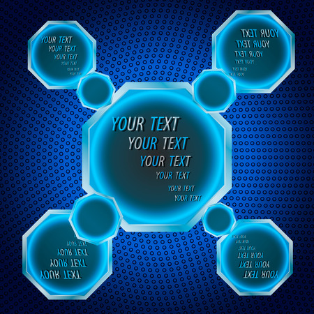 Perfect bright neon background for design. Vector illustrationのイラスト素材