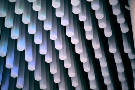 soundproofing coating close-up. Recording studio detailsの写真素材