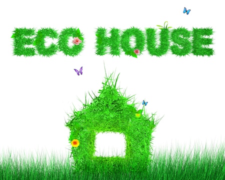eco houseの写真素材