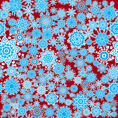new year's snowflakes seamless pattern for designの写真素材
