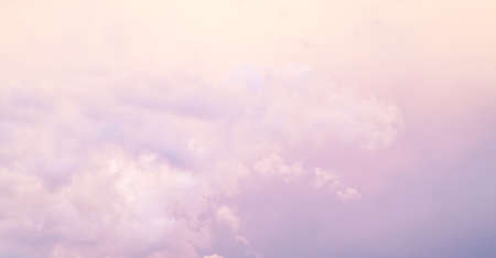 Colorful bright cloudy sunset sky abstract texture backgroundの写真素材