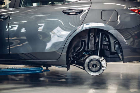 Auto car repair service center. Car maintenance conceptの写真素材