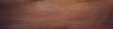 Old oak wood plank. Texture background bannerの写真素材