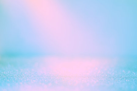 Colorful glitter background setting the mood for a festive celebration or creative project.の写真素材