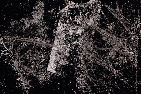Unique abstract grunge style texture created with dark and light contrasts in artistic manner.の写真素材
