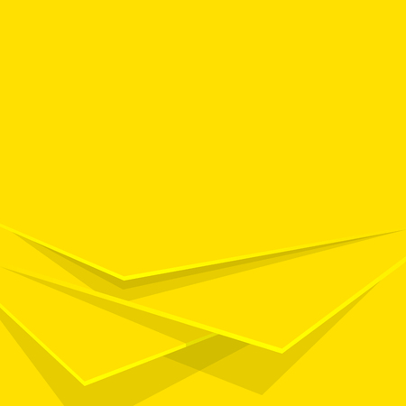Abstract background yellow layers. Vector editable backdropのイラスト素材