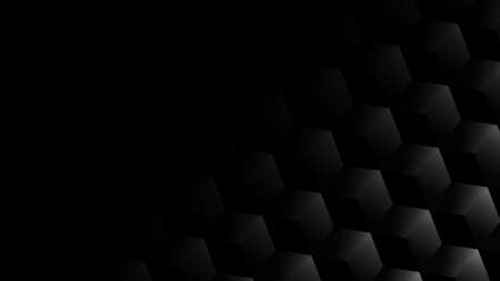 Vector illustration. Black background with empty space for text or image.のイラスト素材