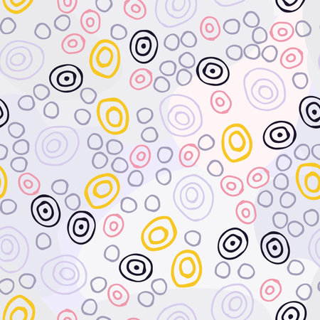 Vector seamless pattern. modern stylish texture. endless abstract background. EPS 10