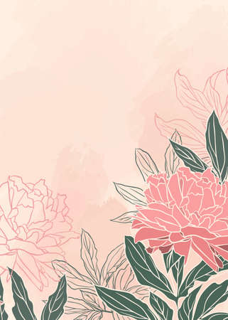 Modern universal art templates. Suitable for greeting cards, holiday cards, corporate cards and invitations. Abstract design. Vector illustration. Doodleのイラスト素材