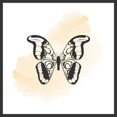 A modern universal art poster. Suitable for greeting cards, posters, holiday cards, corporate cards, and invitations. Vector illustration. Doodle styleのイラスト素材