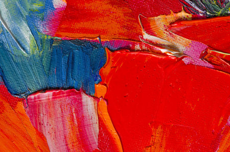 Oil painted texture