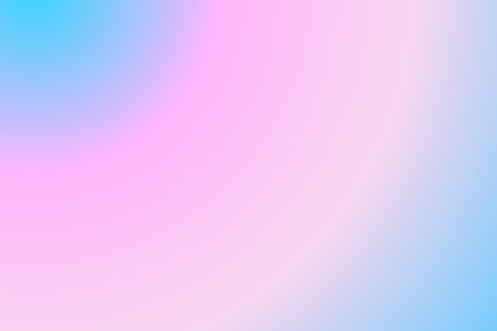 Gradient soft color backdrop. Pastel colors blue, pink background. Candy multicolor banner. Vector...