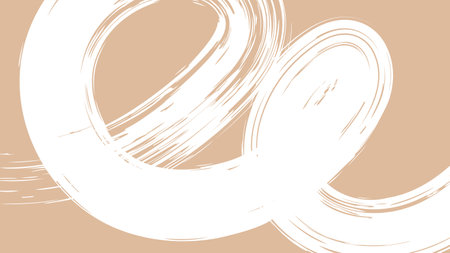 Grunge Background White Swirl Brush Strokeのイラスト素材