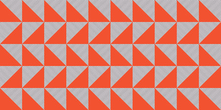 Bold Geometric Mosaic seamless Pattern