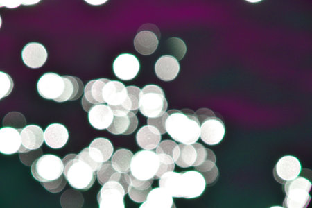 abstract background bokeh circles for Christmas and New Year backgroundの写真素材