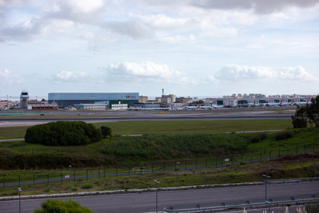 Lisbon International Airport.のeditorial素材