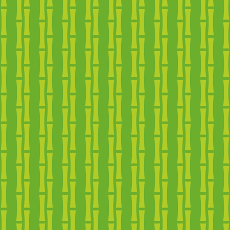 Abstract bamboo pattern, Seamless vector illustration with bamboo stalksのイラスト素材