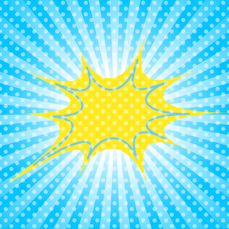 Sun burst illustration.のイラスト素材