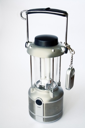 modern camping light with remote controller の写真素材