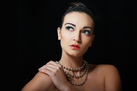 Beautiful Woman Portrait. Sexy Girl .Beauty modelの写真素材