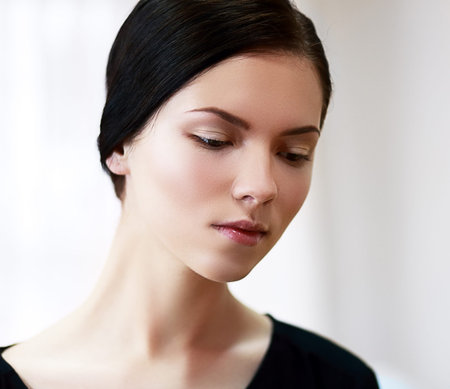 Beautiful Healthy Woman Face Clean Skin
