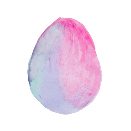 easter egg watercolor isolatedの写真素材