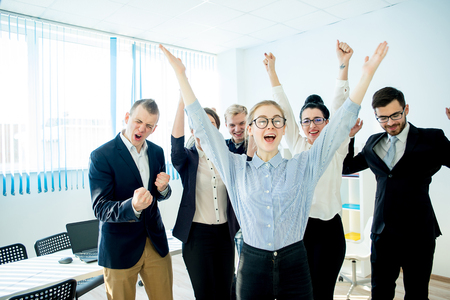 Happy business teamの写真素材