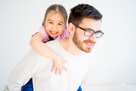 Family having funの写真素材