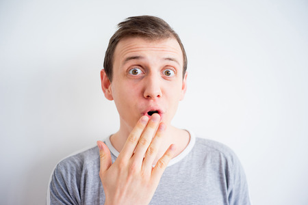 Man face expressionsの写真素材