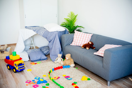 Sleepover party conceptの写真素材