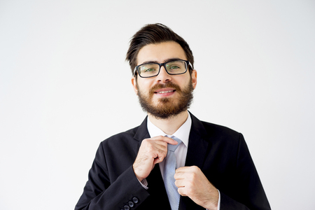 Portrait of a businessmanの写真素材