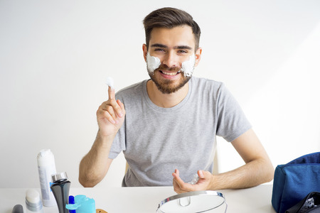 Guy morning hygieneの写真素材