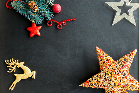 Set of christmas thingsの写真素材