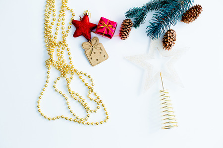 Set of christmas thingsの写真素材