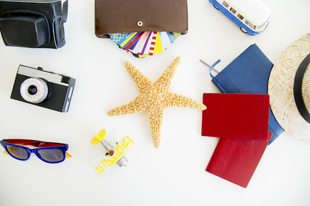 Things for travellingの写真素材