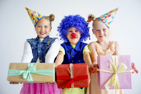 Teens birthday partyの写真素材