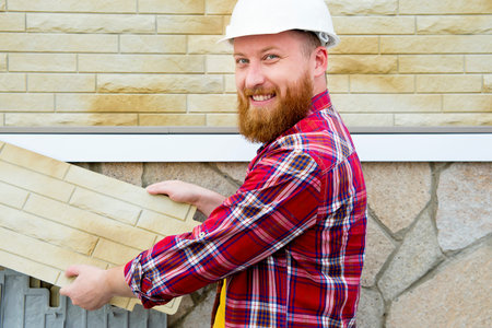 Portrait Of Construction Workerの写真素材