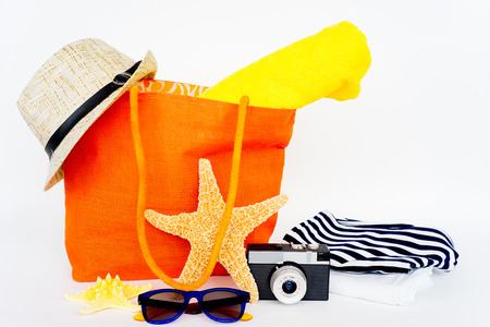 Full packed suitcaseの写真素材