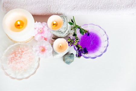 An image of different thigns for spaの写真素材