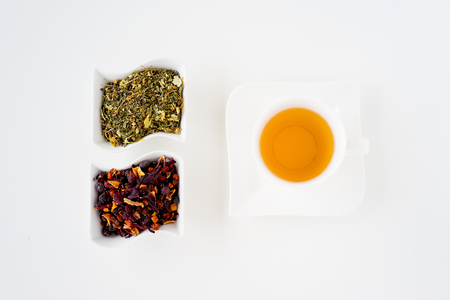 A set of different things for teaの写真素材